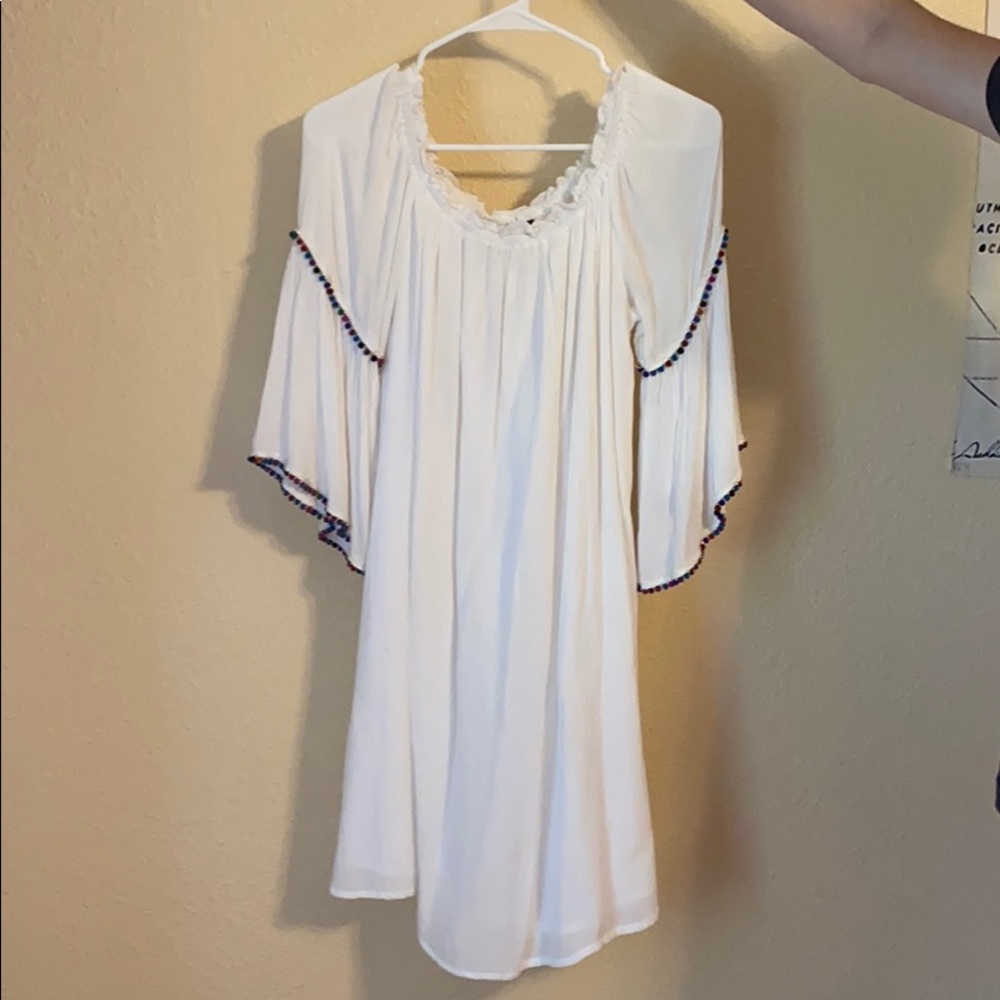 white dress